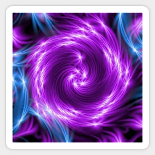 Purple Vortice Sticker